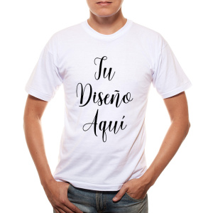 Camiseta blanca personalizada